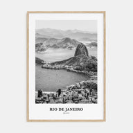 Rio de Janeiro Portrait B&W No 5 Poster