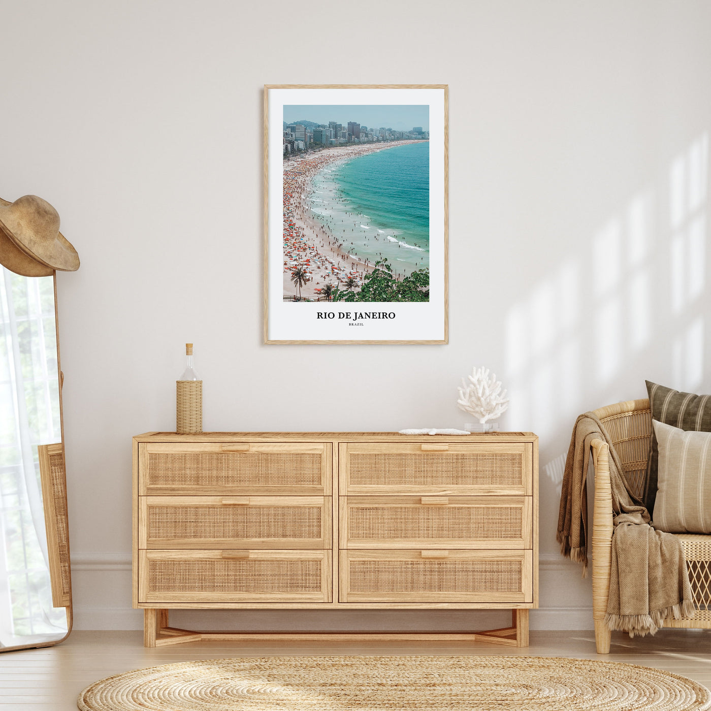 Rio de Janeiro Portrait Color Poster
