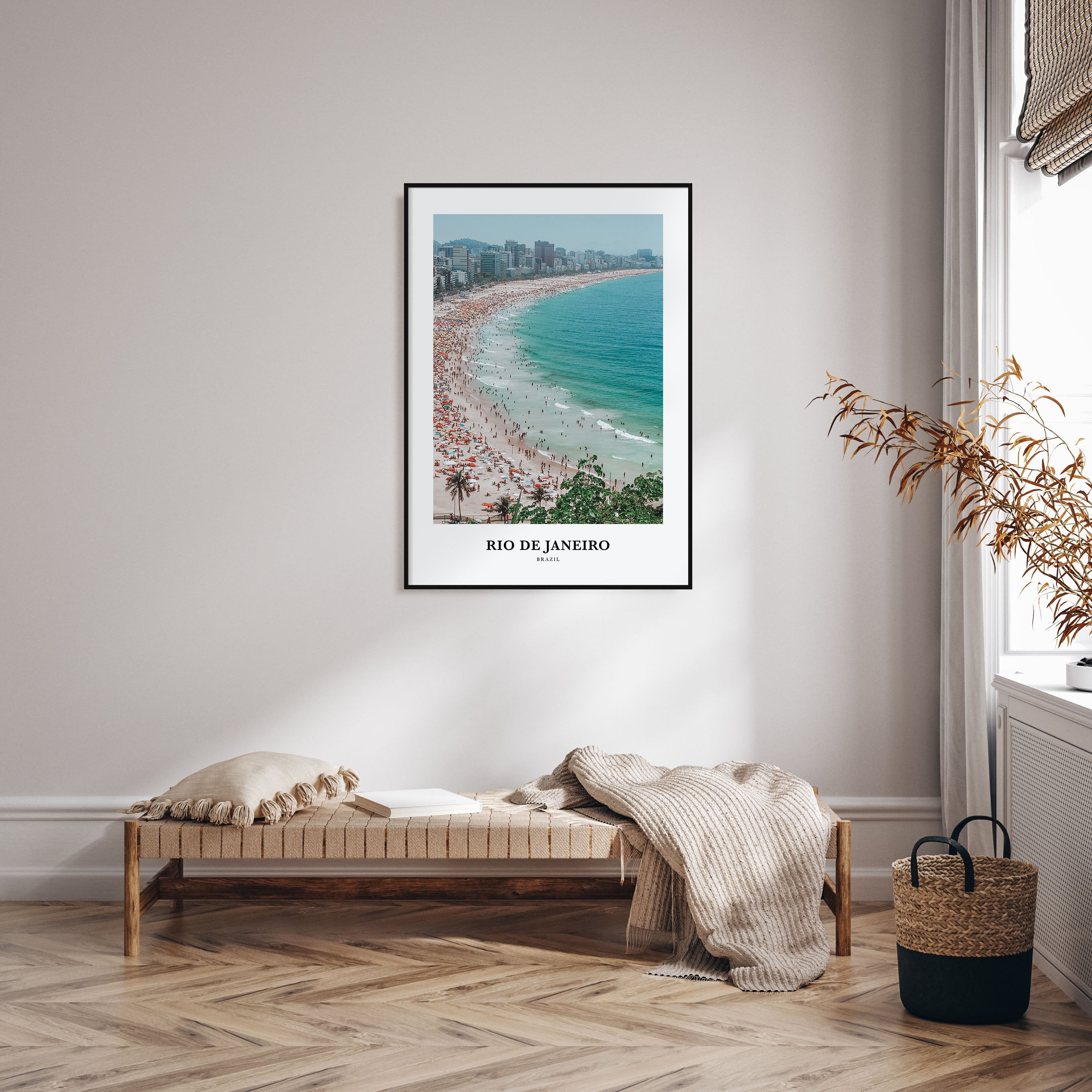 Rio de Janeiro Portrait Color Poster
