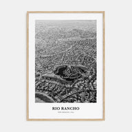 Rio Rancho Portrait B&W Poster