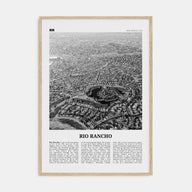 Rio Rancho Travel B&W Poster