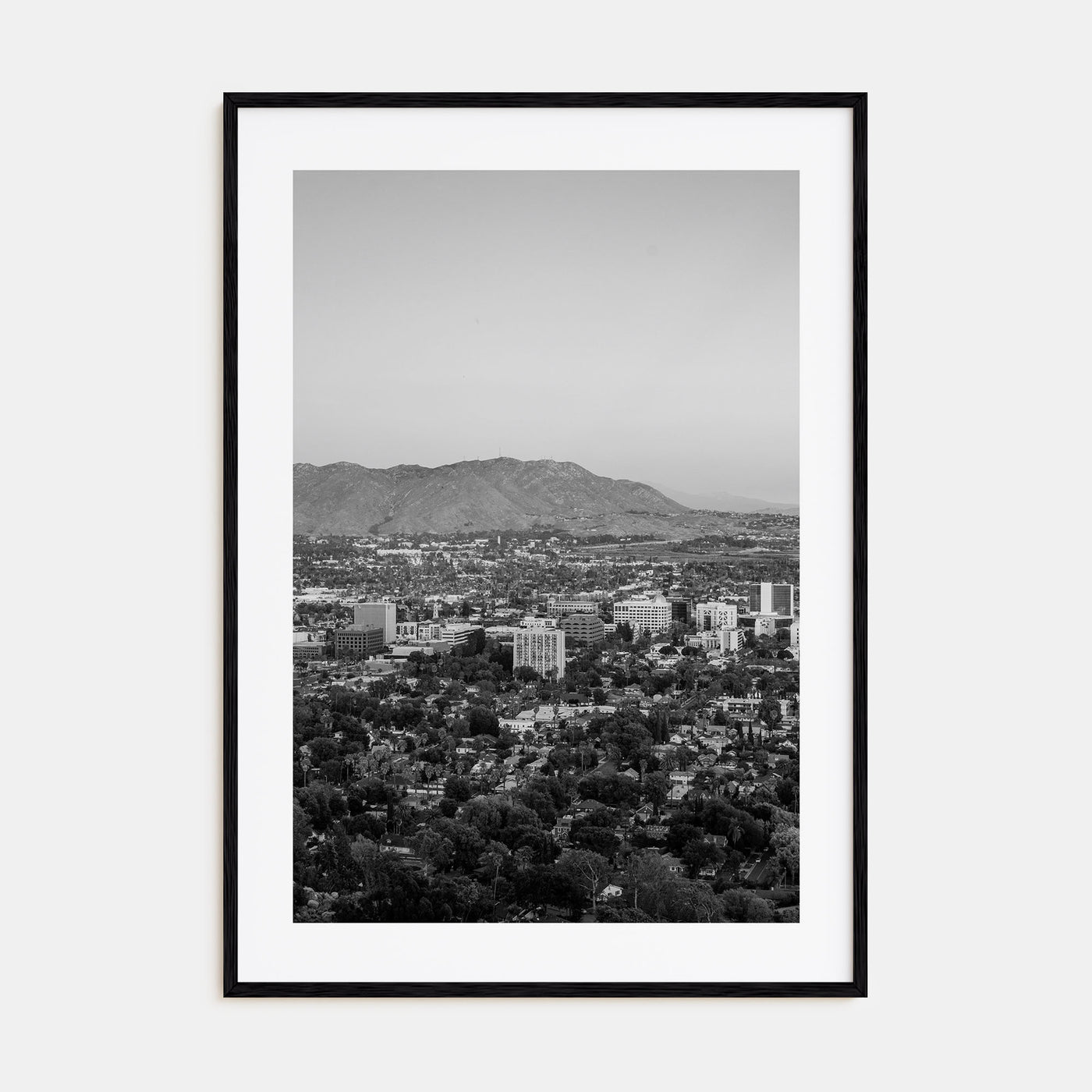 Riverside Photo B&W Poster