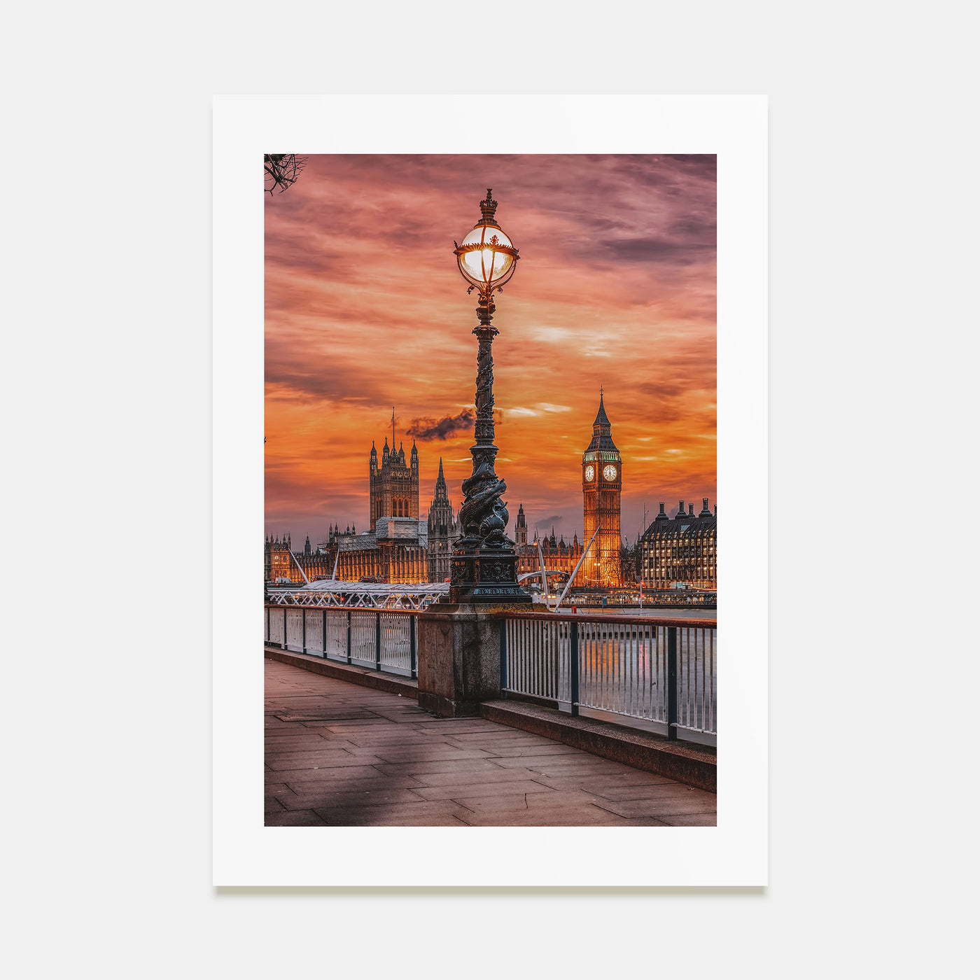 Riverside Photo Color No 2 Poster