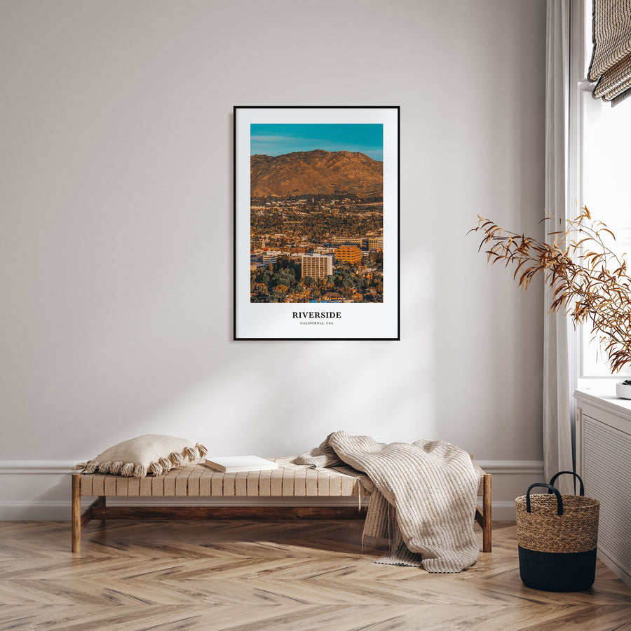 Riverside Portrait Color Poster