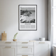 Riviera Maya Travel B&W Poster