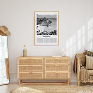 Riviera Maya Travel B&W Poster