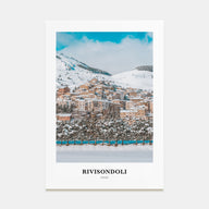 Rivisondoli Portrait Color Poster