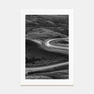 Road Photo B&W No 2 Poster