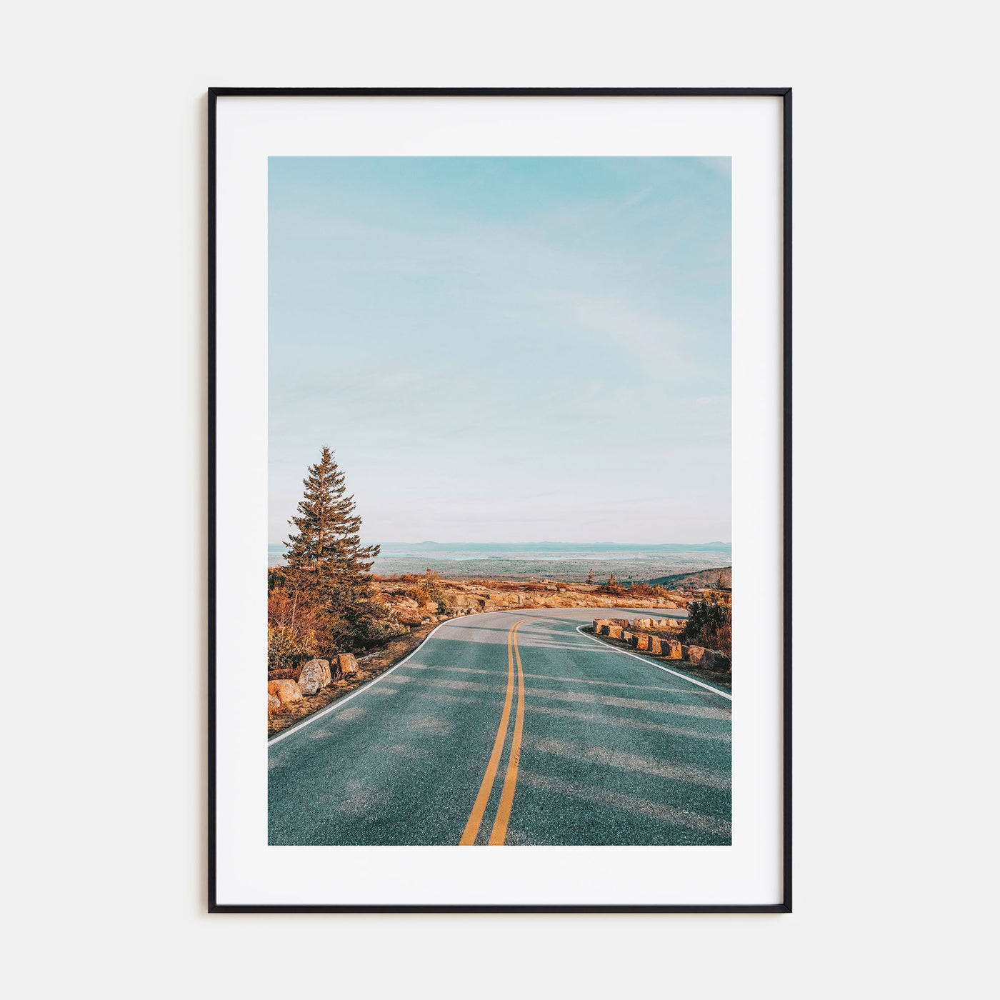 Road to Cadillac Mountain Photo Color Poster