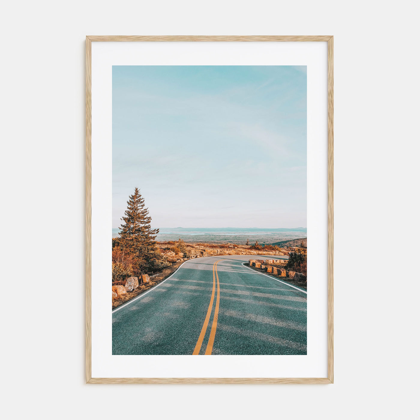 Road to Cadillac Mountain Photo Color Poster