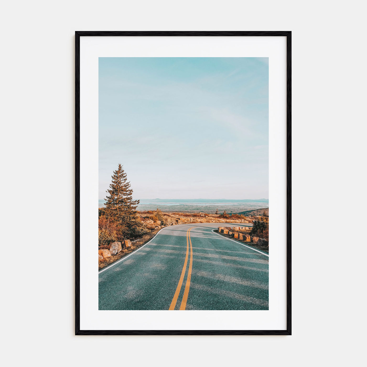 Road to Cadillac Mountain Photo Color Poster