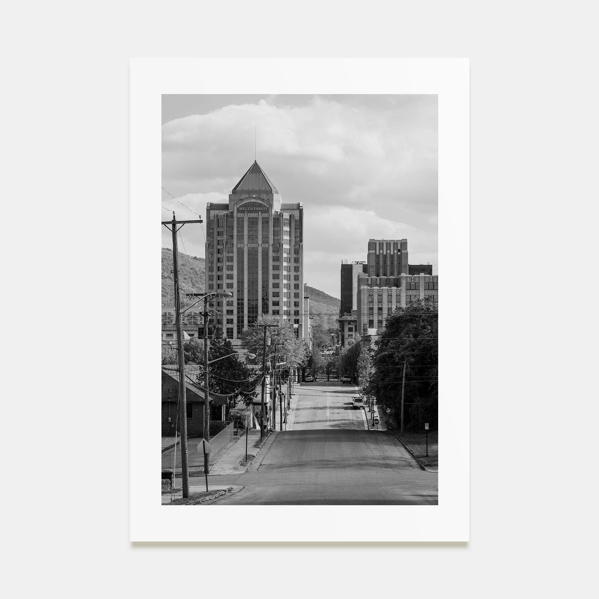 Roanoke Photo B&W Poster