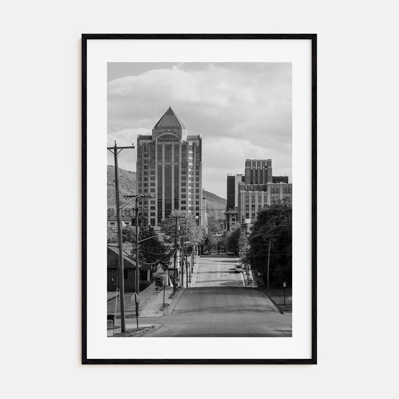 Roanoke Photo B&W Poster