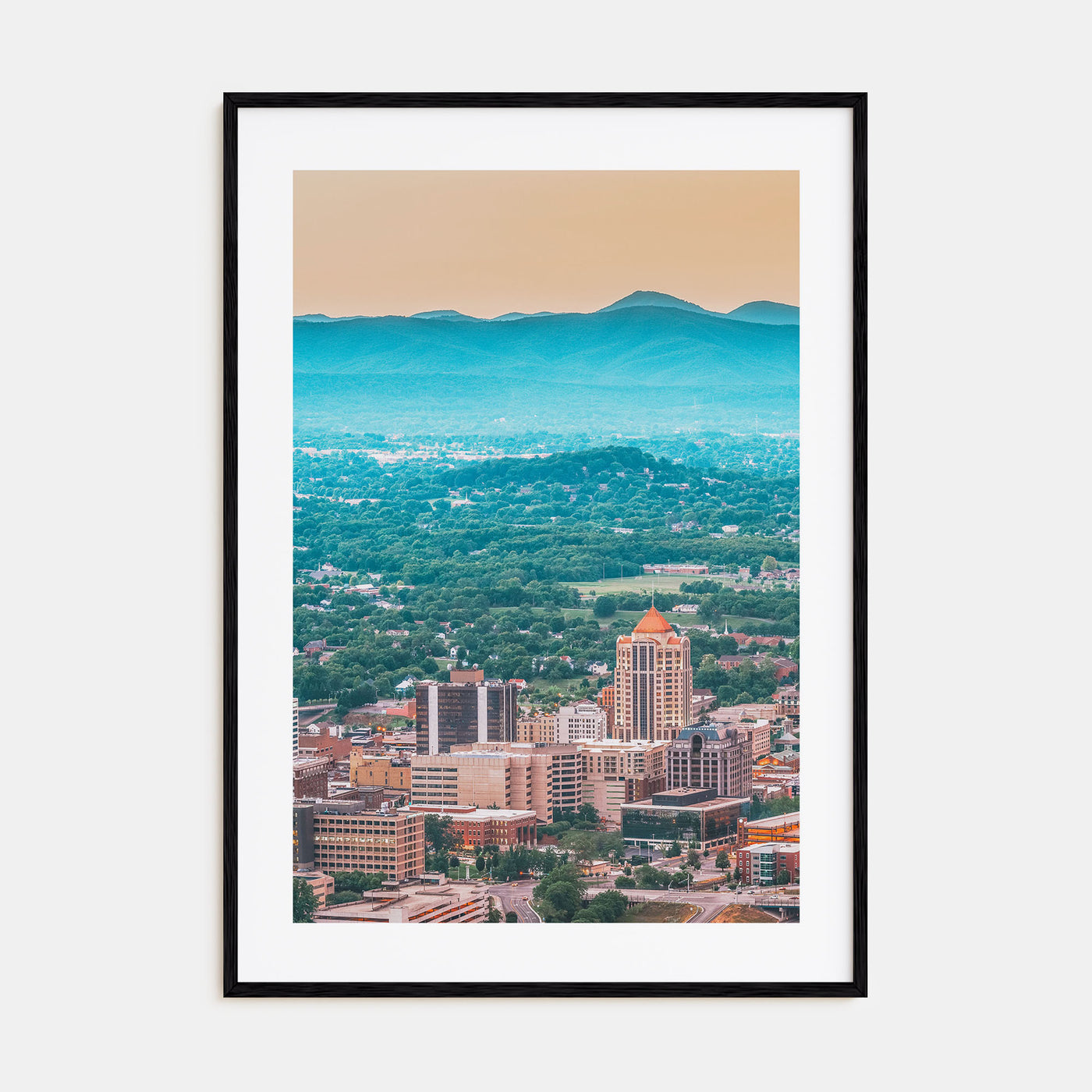 Roanoke Photo Color Poster