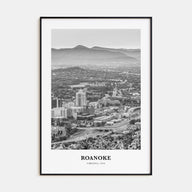 Roanoke Portrait B&W No 2 Poster