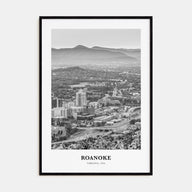 Roanoke Portrait B&W No 2 Poster
