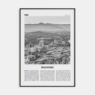 Roanoke Travel B&W No 1 Poster