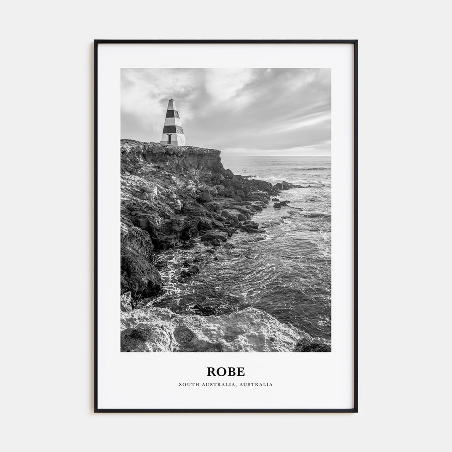 Robe Portrait B&W Poster