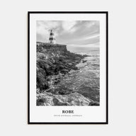 Robe Portrait B&W Poster