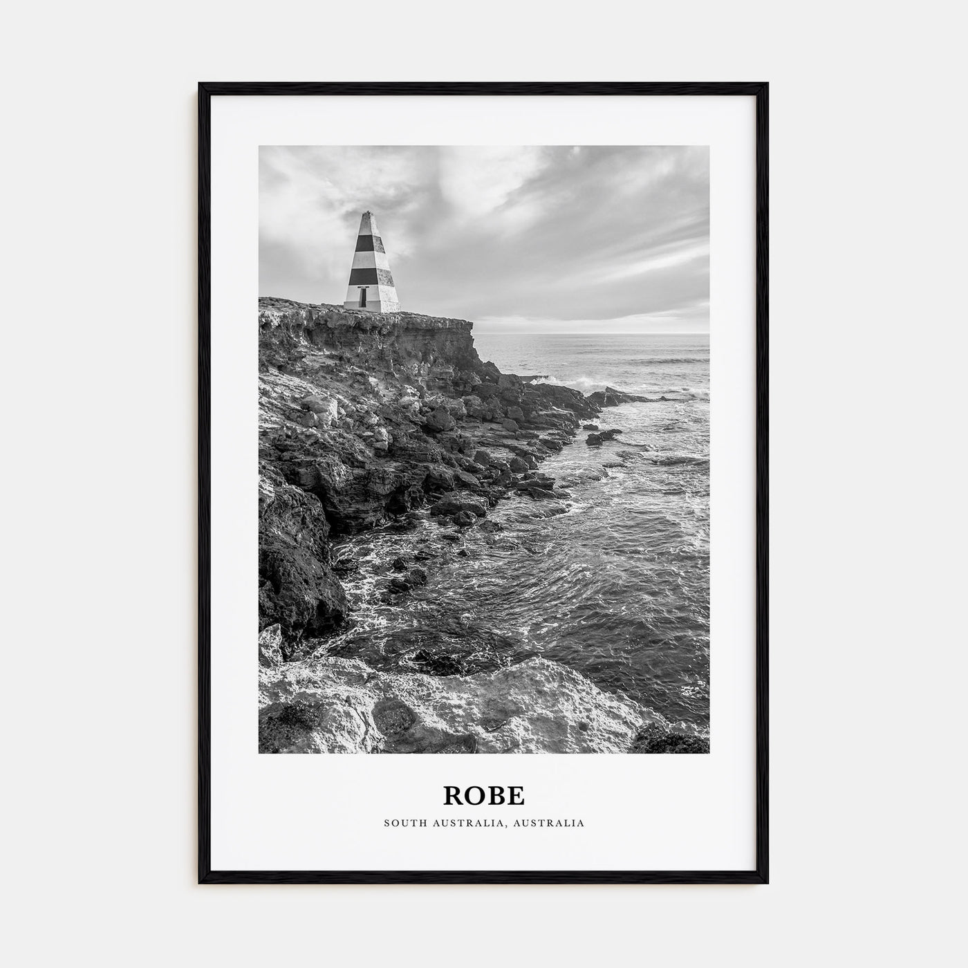 Robe Portrait B&W Poster