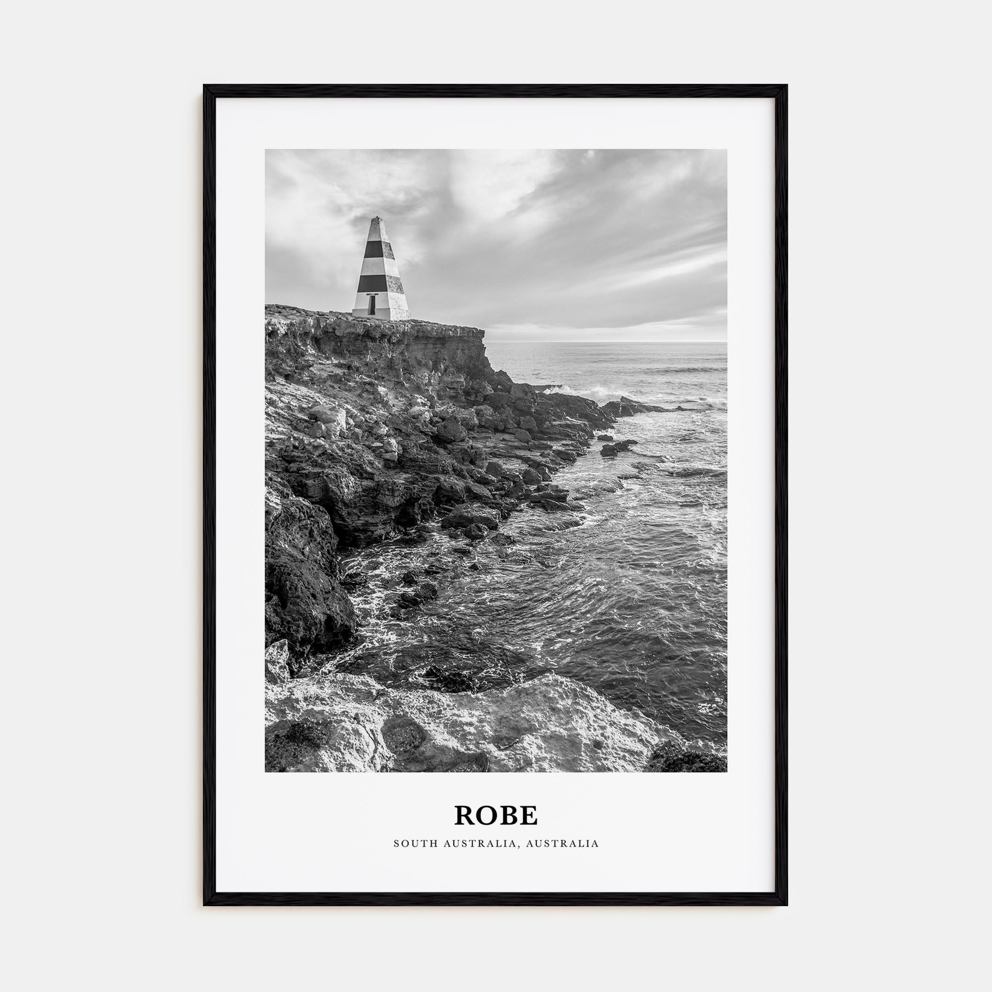 Robe Portrait B&W Poster