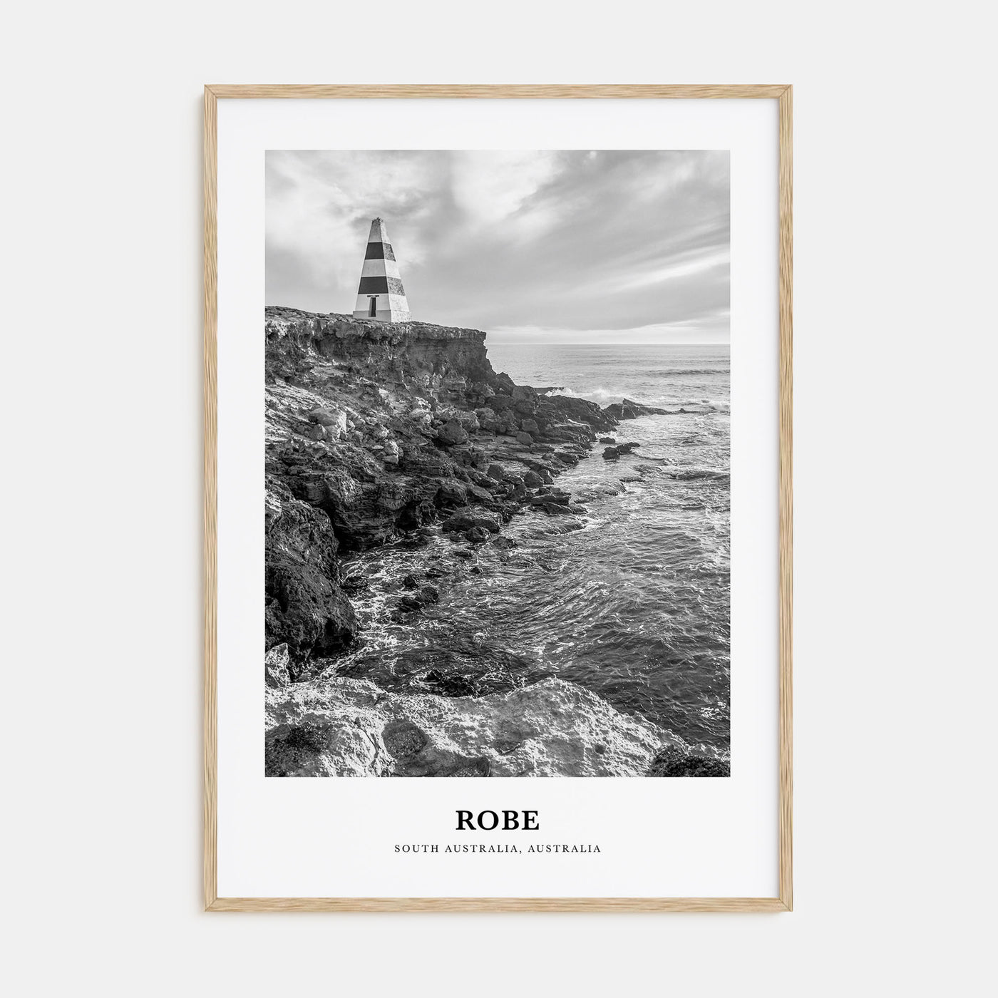 Robe Portrait B&W Poster