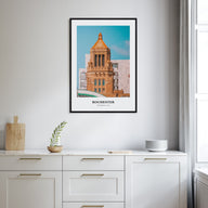 Rochester, Minnesota Portrait Color Poster