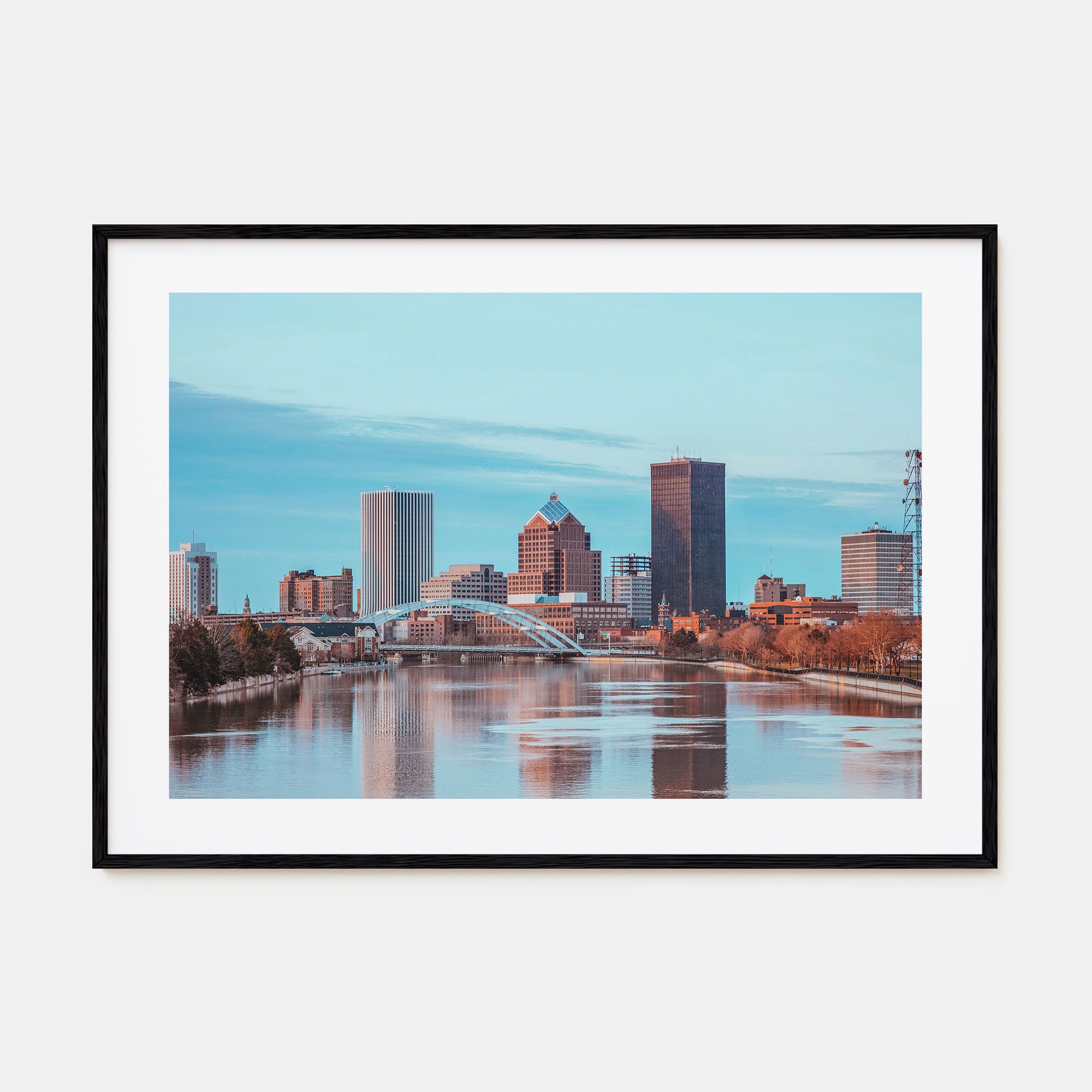 Rochester, New York Landscape Color Poster