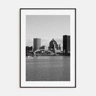Rochester, New York Photo B&W Poster