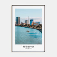 Rochester, New York Portrait Color No 1 Poster