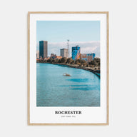 Rochester, New York Portrait Color No 1 Poster