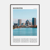 Rochester, New York Travel Color Poster