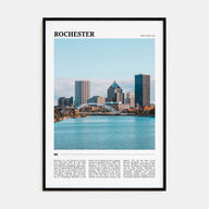 Rochester, New York Travel Color Poster
