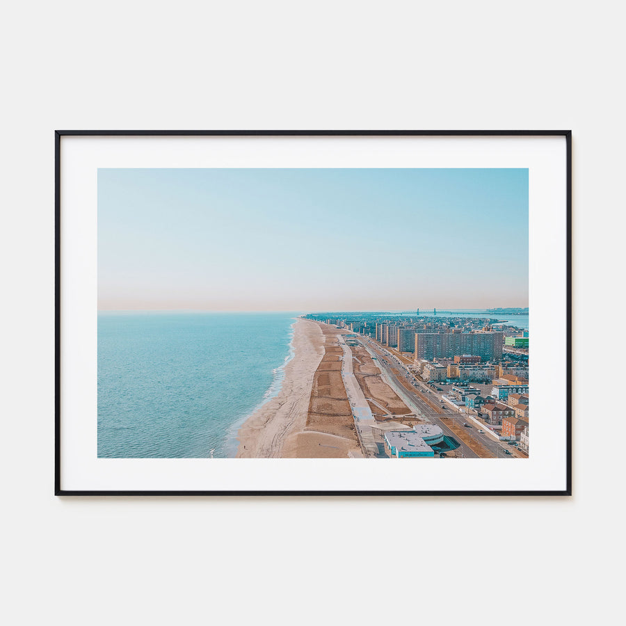 Rockaway Beach Landscape Color Poster