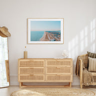 Rockaway Beach Landscape Color Poster