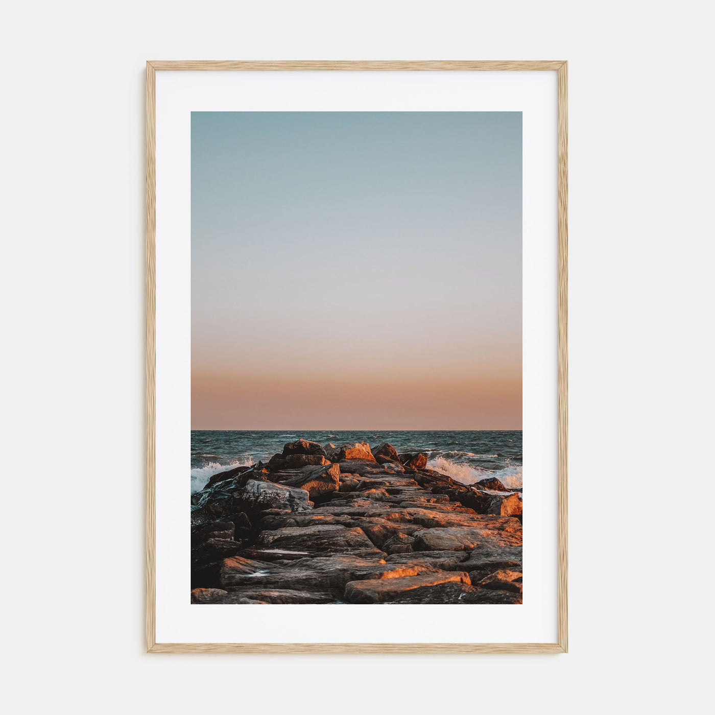 Rockaway Beach Photo Color No 2 Poster