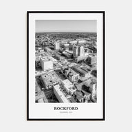 Rockford Portrait B&W Poster