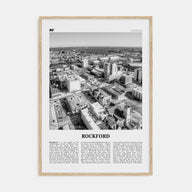 Rockford Travel B&W Poster