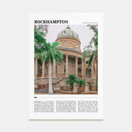 Rockhampton Travel Color Poster