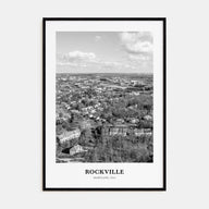 Rockville Portrait B&W Poster