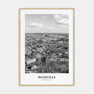 Rockville Portrait B&W Poster