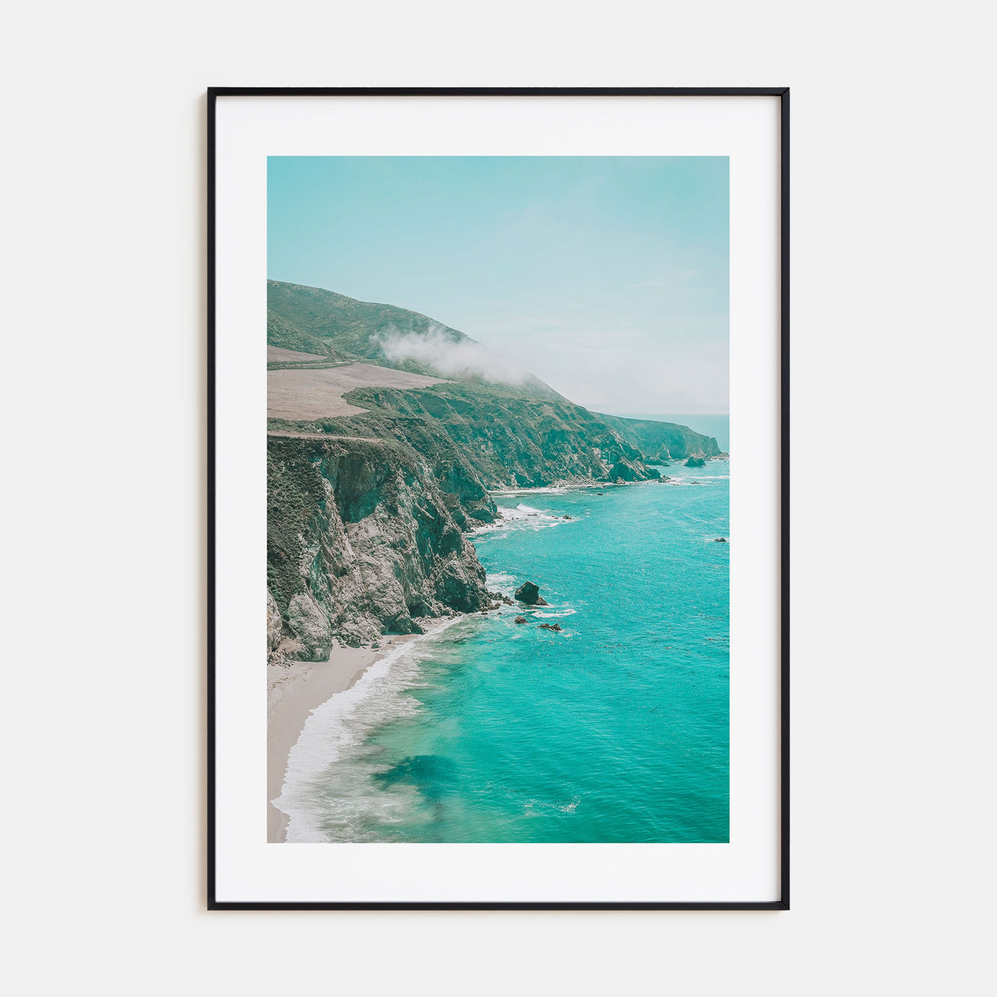 Rocky Coast Photo Color Poster