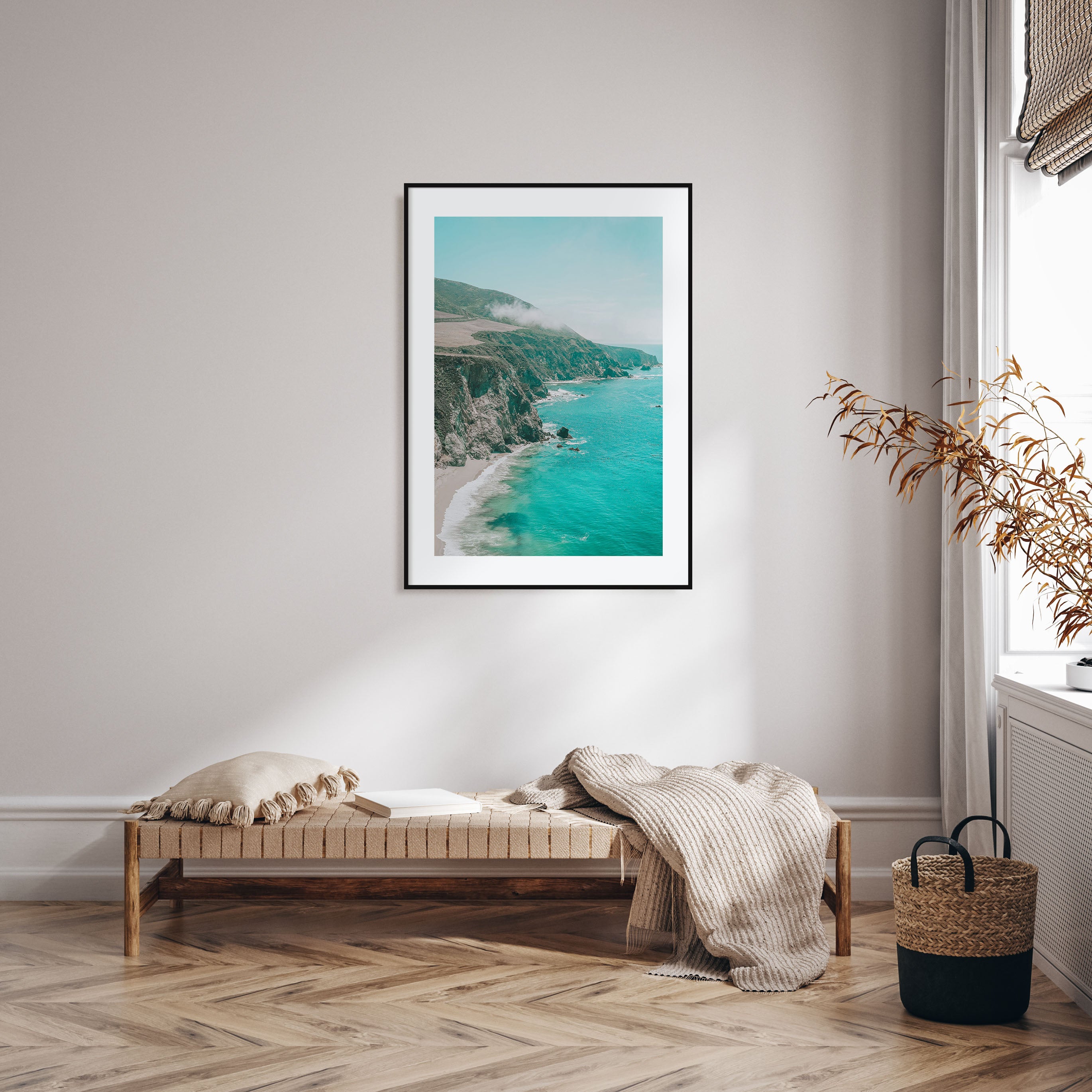 Rocky Coast Photo Color Poster