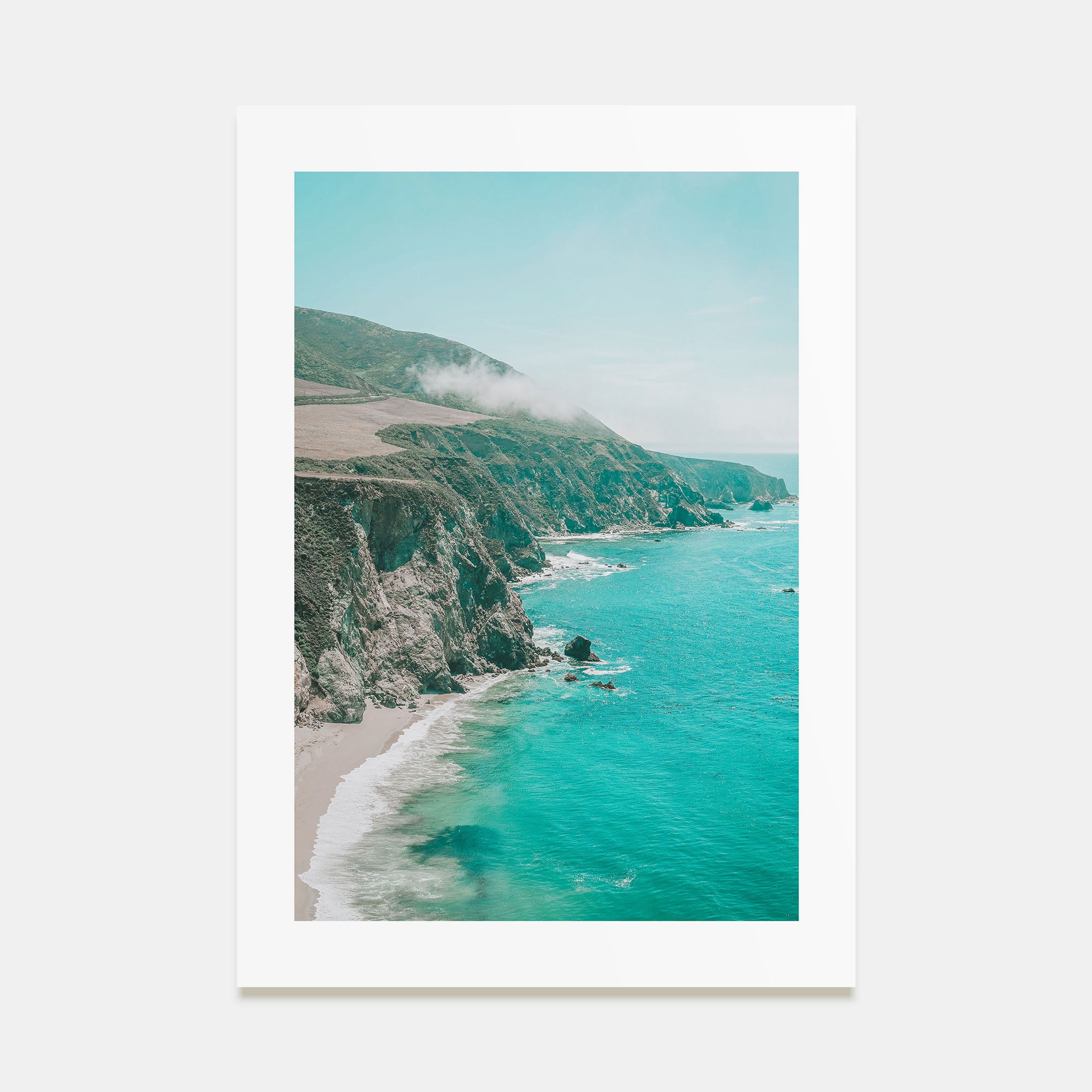 Rocky Coast Photo Color Poster