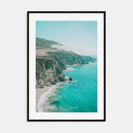 Rocky Coast Photo Color Poster