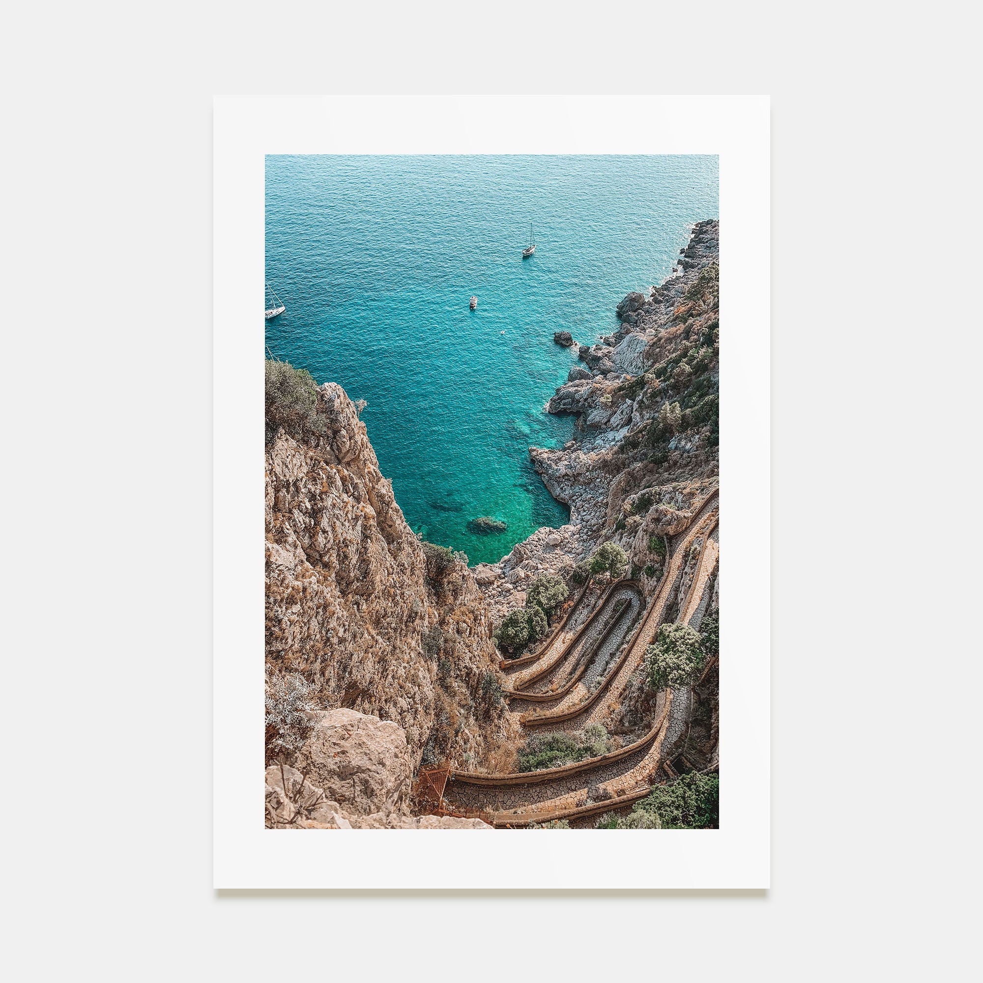 Rocky Road to the Sea Photo Color Poster