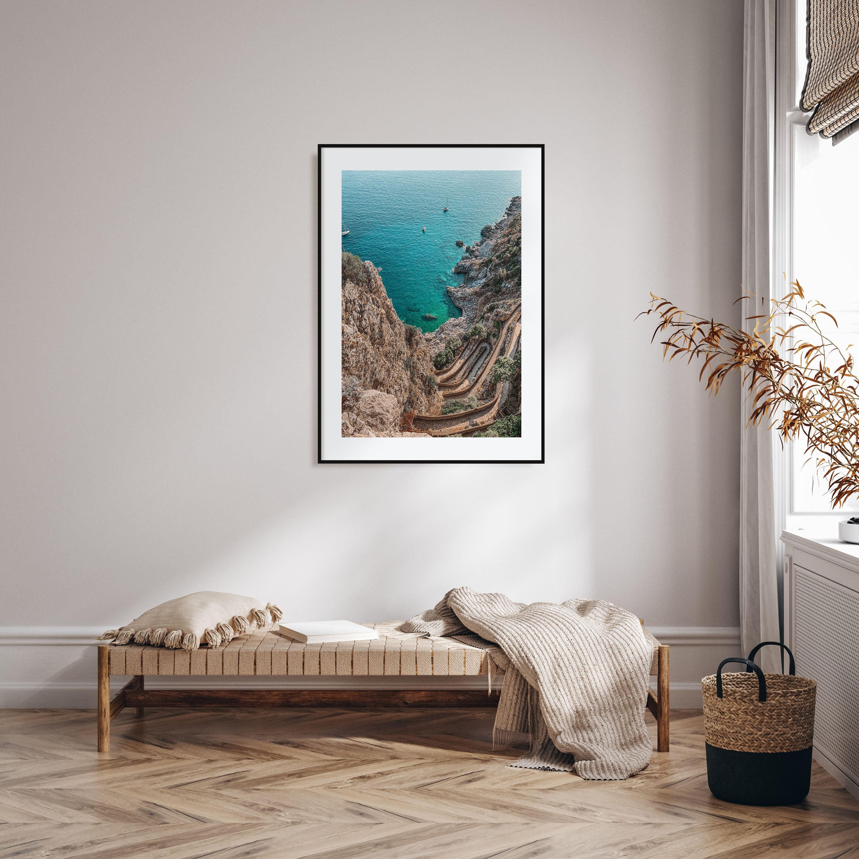 Rocky Road to the Sea Photo Color Poster
