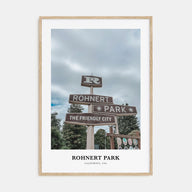 Rohnert Park Portrait Color Poster