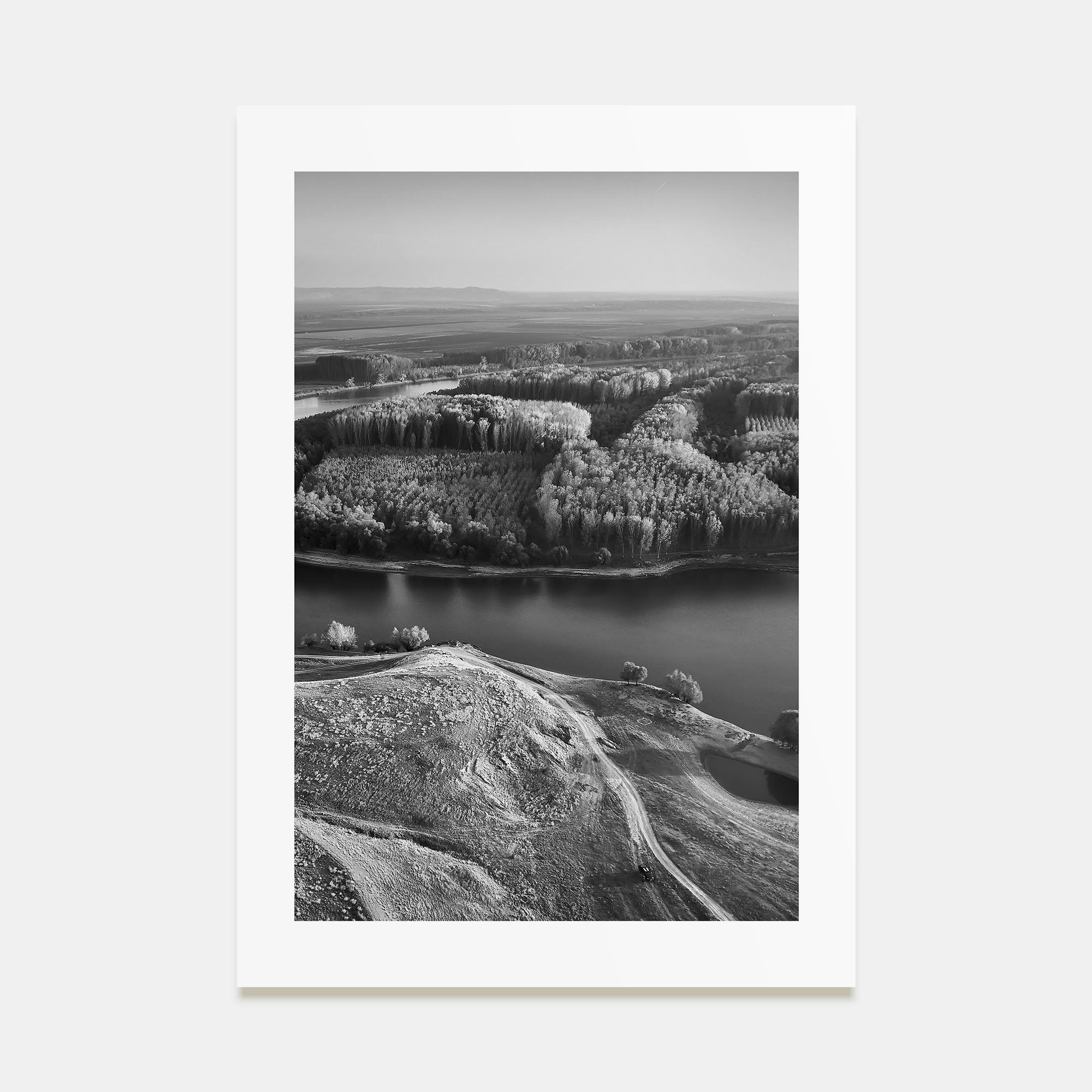 Romania Photo B&W Poster