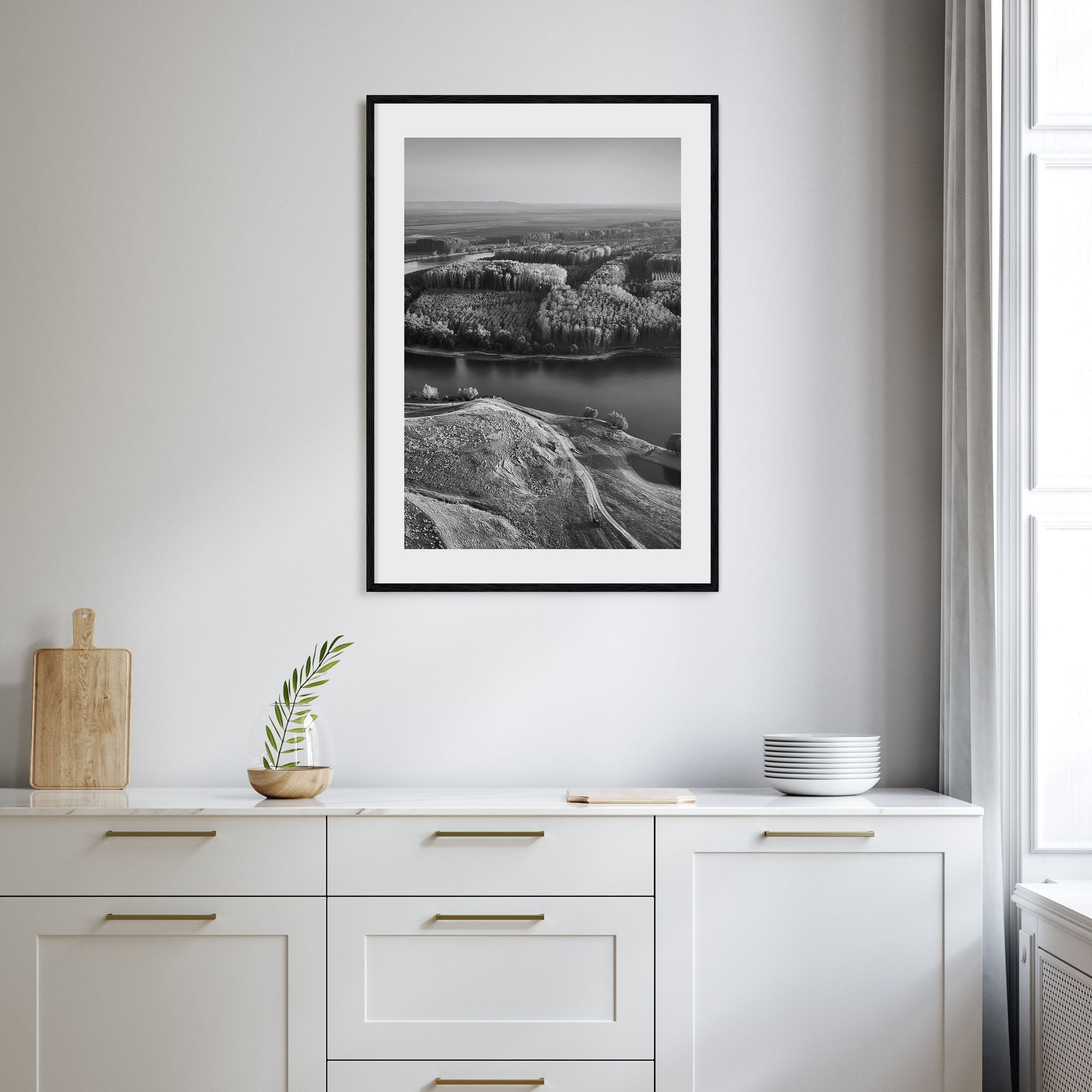 Romania Photo B&W Poster